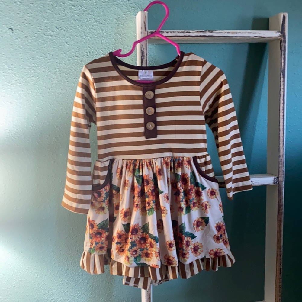 2T Sunflower Dress